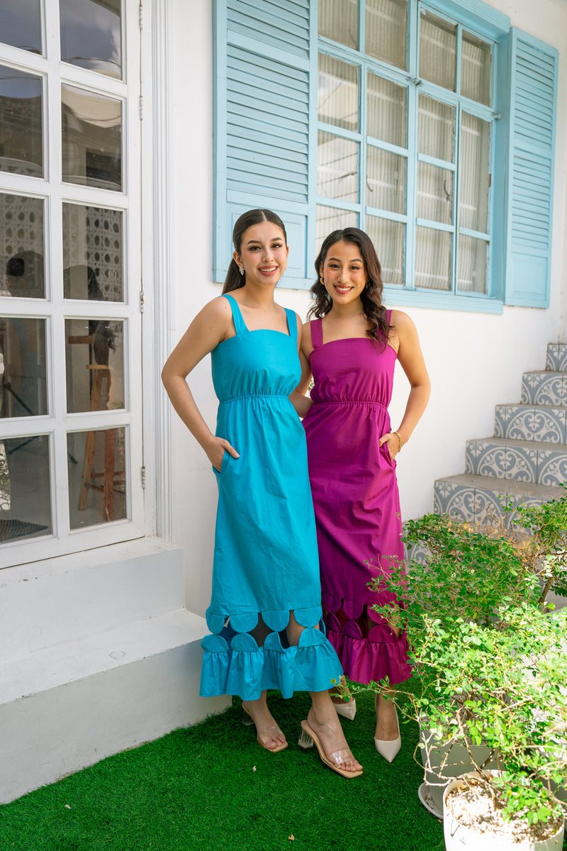 Mia Dress - Magenta