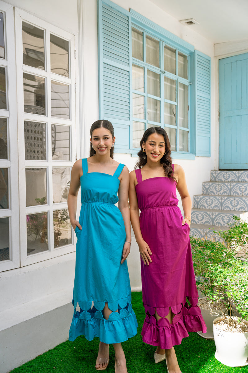 Mia Dress - Magenta