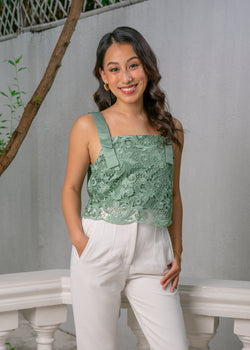Vera Top - Sage Green