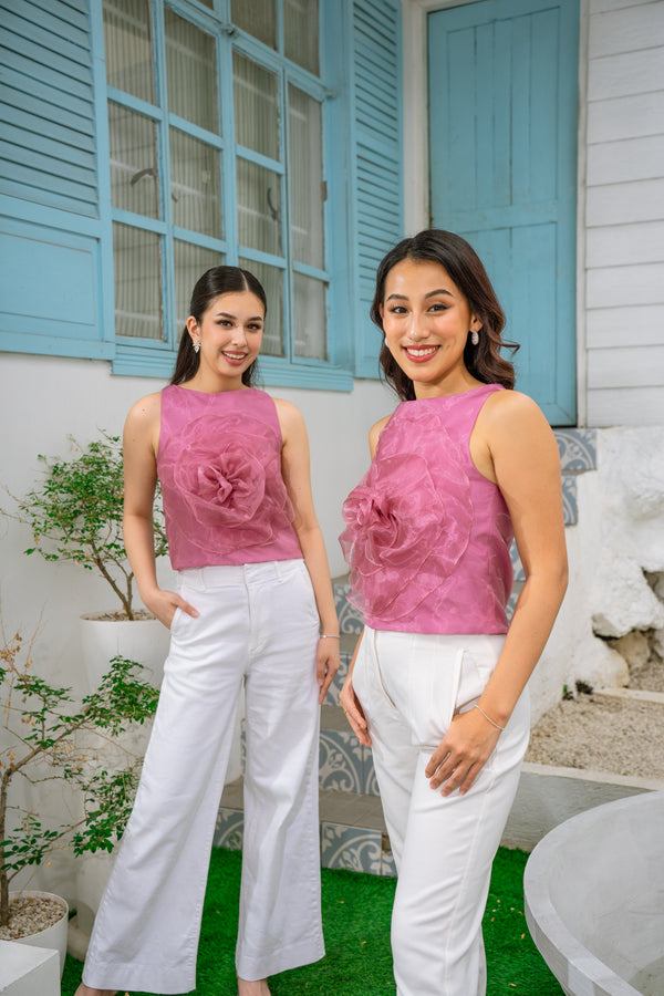 [Pre-Order] Rose Top - Old Rose