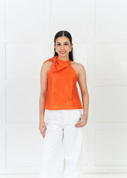 Laura Halter 2way Top - Orange