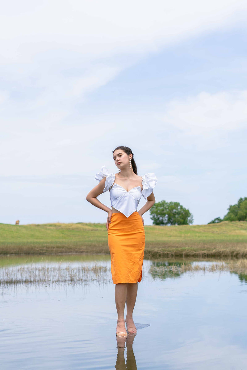 Georgina Skirt - Orange