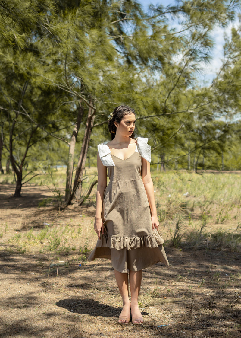 Ilka 2-way Dress - Beige