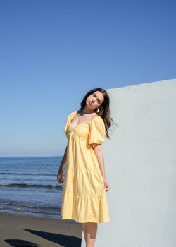 Zoey Dress - Light Yellow