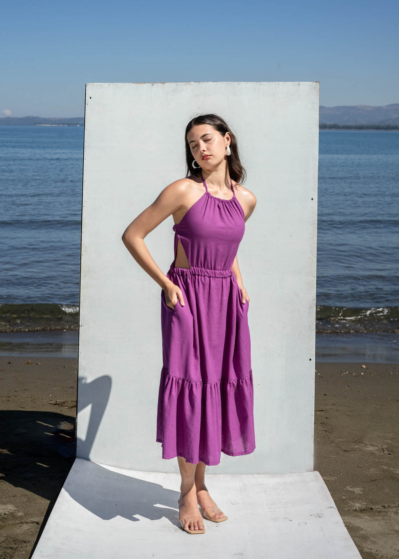 Allora Dress - Purple