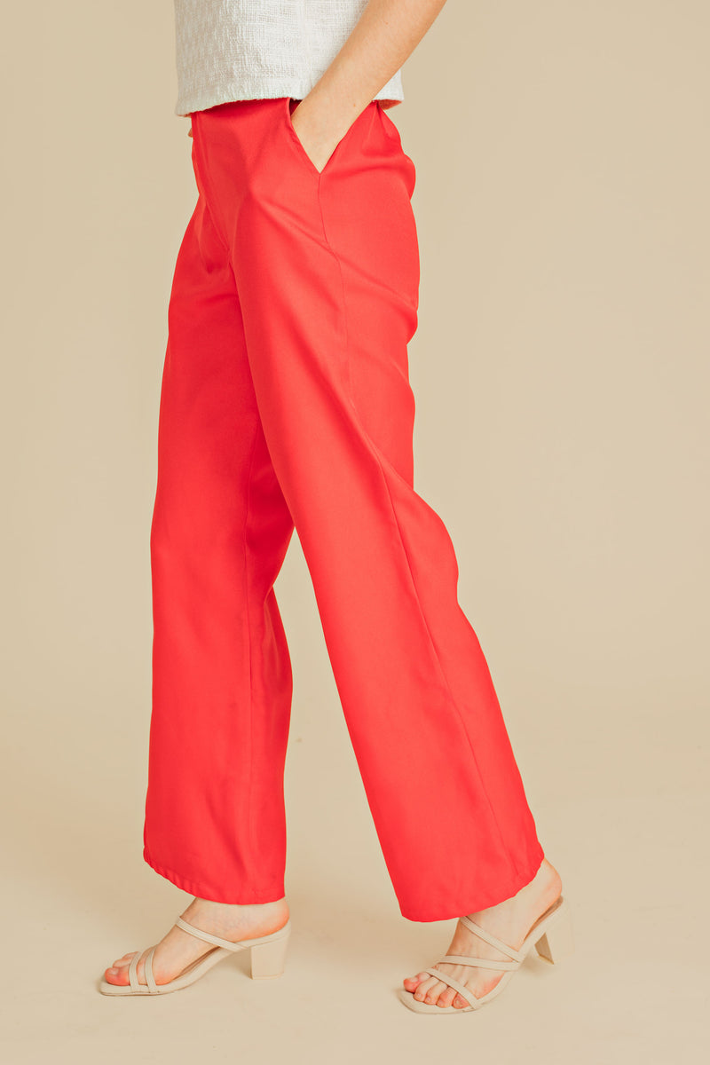Faye Pants - Red