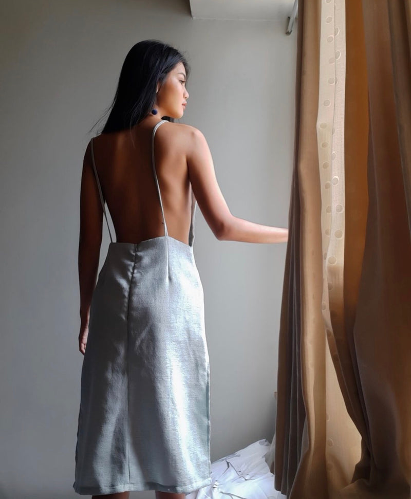Claudia Dress - Gray