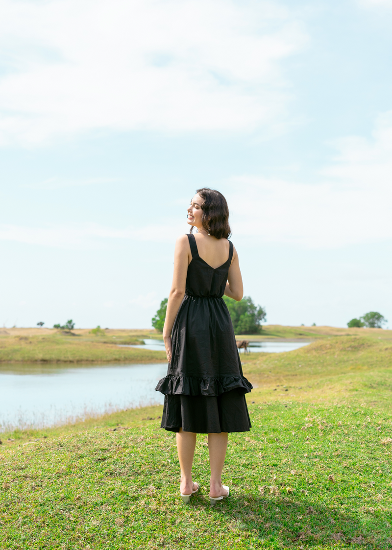 Ilka 2-way Dress - Black